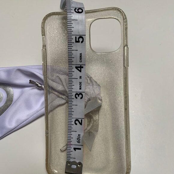 Loopy Cases Clear Glitter IPhone Case and Pouch - Picture 2 of 3